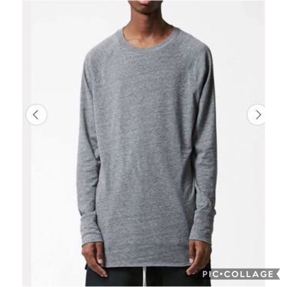 FOG Fear of God Basic Raglan Long Sleeve Tri Blend S - Picture 1 of 12